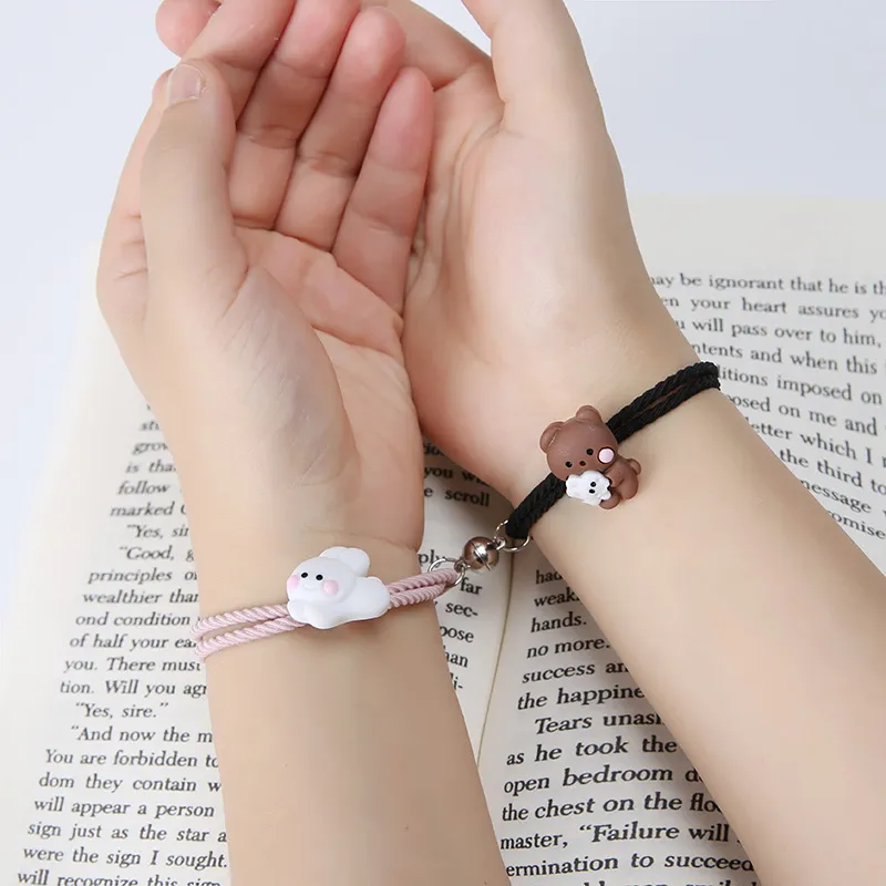 QUIET LOVE Alloy Rope Bracelets Unisex-1