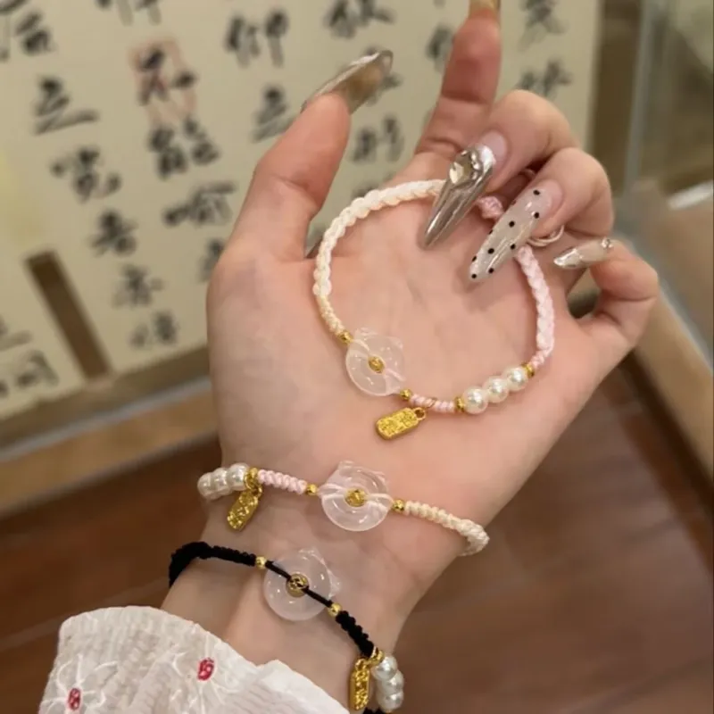 QUIET LOVE Resin Rope Bracelets Unisex-5