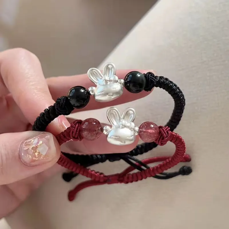 QUIET LOVE Alloy Rope Bracelets Unisex-6