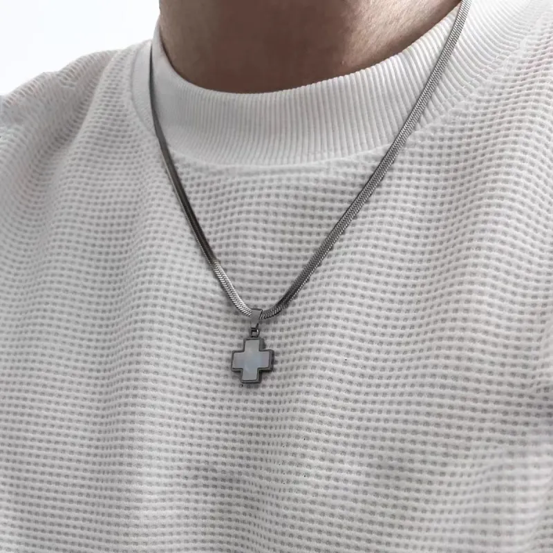 QUIET LOVE Alloy Necklaces Unisex-3