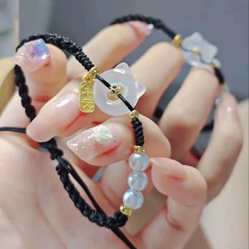 QUIET LOVE Resin Rope Bracelets Unisex-1