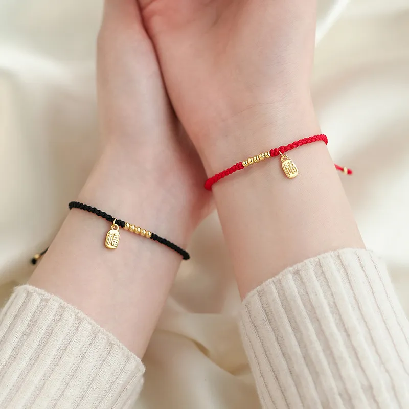QUIET LOVE Alloy Rope Bracelets Unisex-5