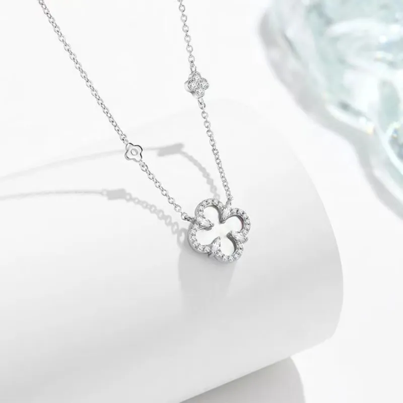 QUIET LOVE S925 Silver Necklaces Women's-4