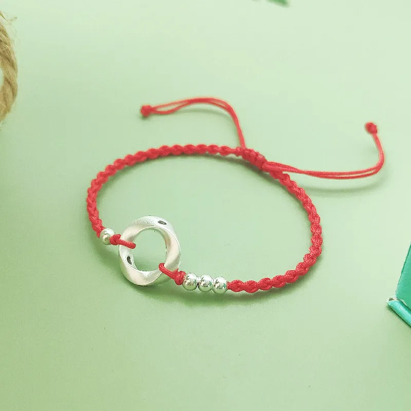 QUIET LOVE 999 Fine Silver Bracelets Unisex-1