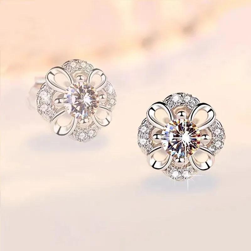 QUIET LOVE Alloy Stud Earrings Women's-2