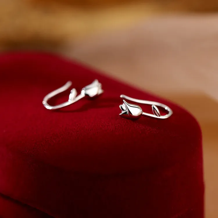 QUIET LOVE Alloy Earrings Women's-3