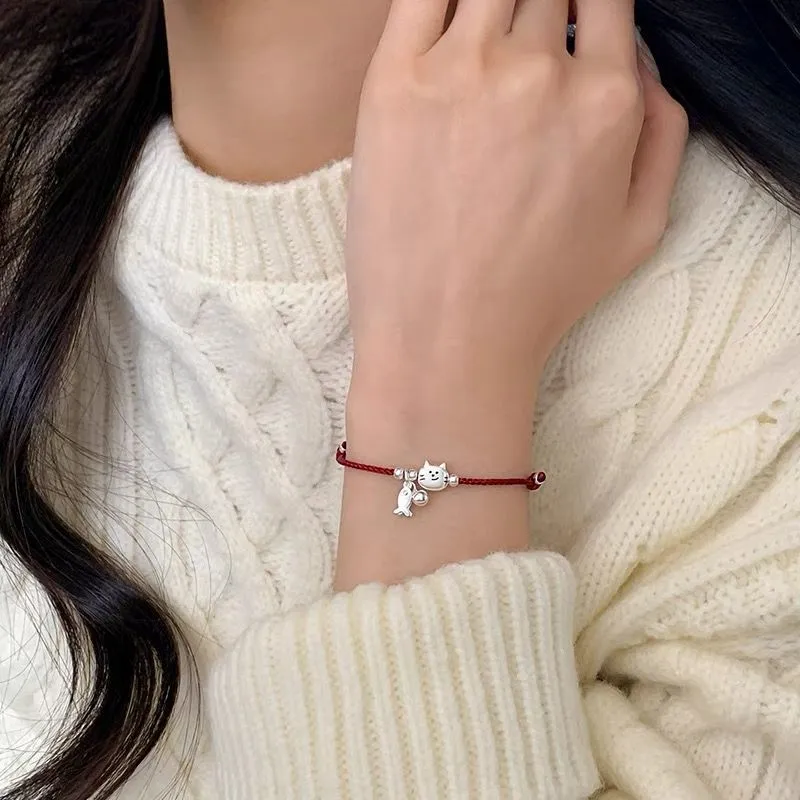QUIET LOVE Alloy Rope Bracelets Unisex-6