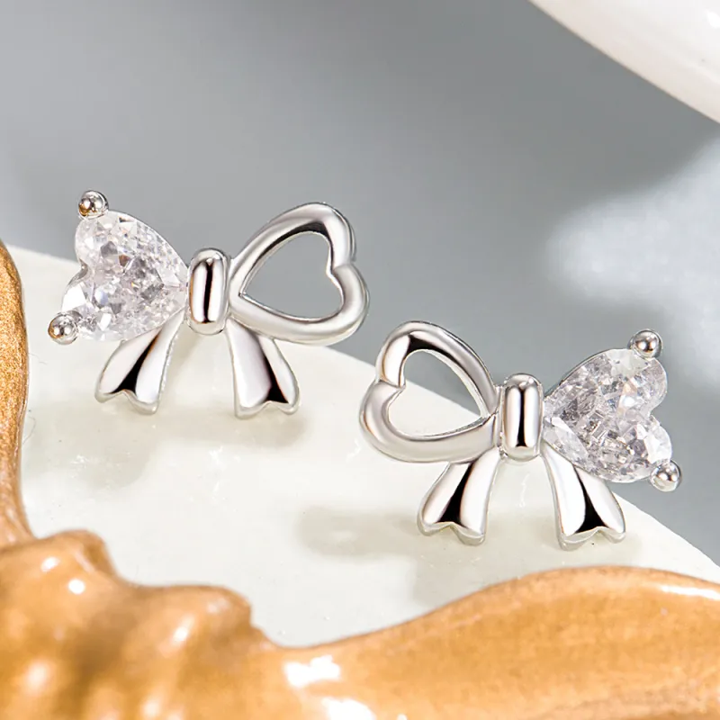 QUIET LOVE Alloy Stud Earrings Women's-3