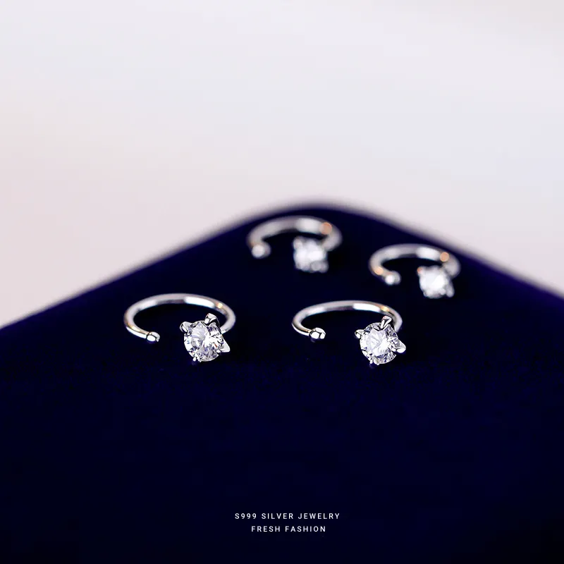 QUIET LOVE Sterling Silver Earrings Women's-7