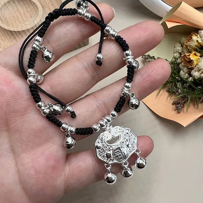 QUIET LOVE Alloy Rope Bracelets Unisex-4