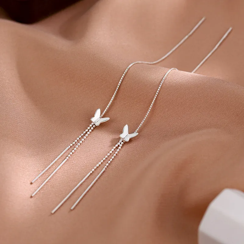 QUIET LOVE Alloy Drop Earrings Women's-5