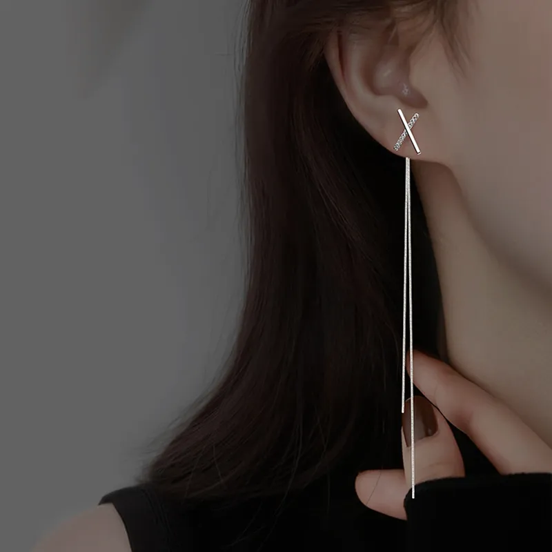 QUIET LOVE Alloy Drop Earrings Women's-7