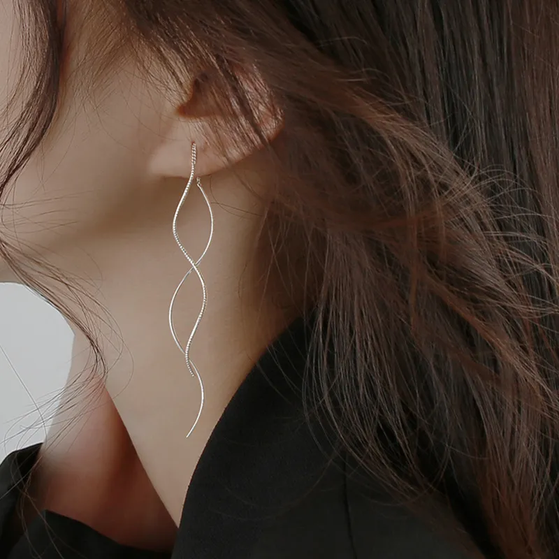 QUIET LOVE Alloy Drop Earrings Women's-7