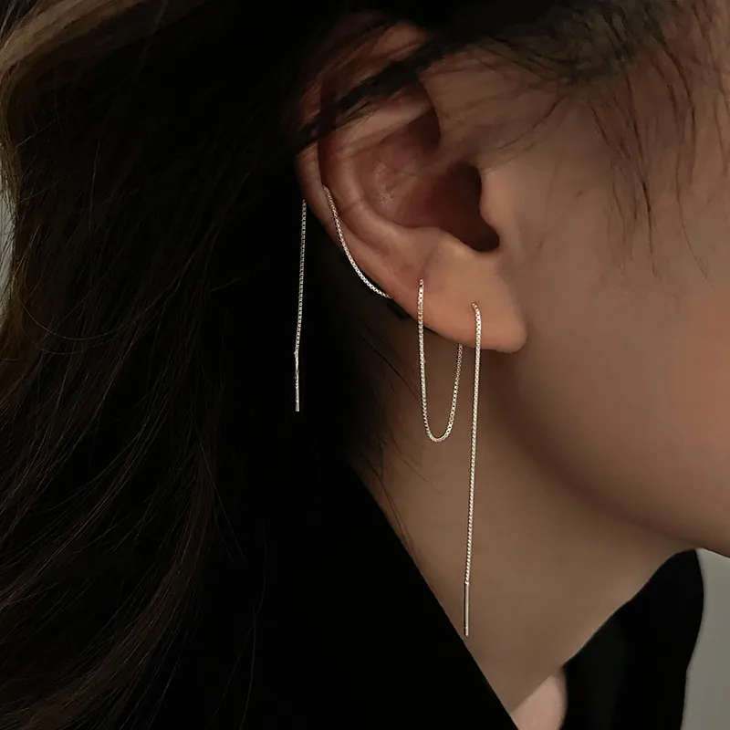 QUIET LOVE Alloy Drop Earrings Women's-6