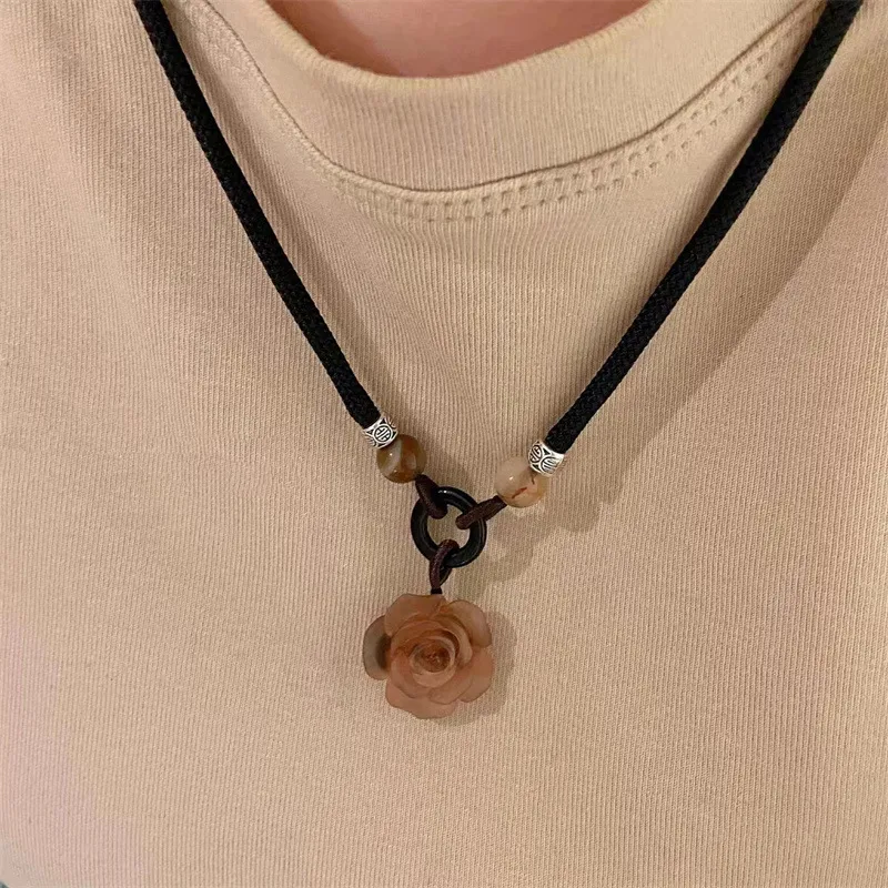 QUIET LOVE Alloy Necklaces Women's-2