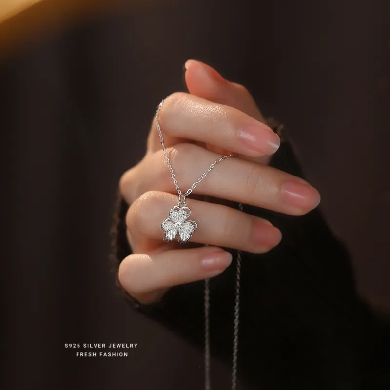 QUIET LOVE S925 Silver Necklaces Women's-2