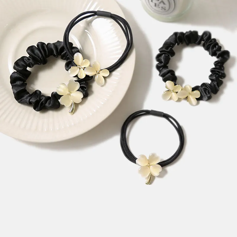 QUIET LOVE Fabric Hair Tie Women's-8