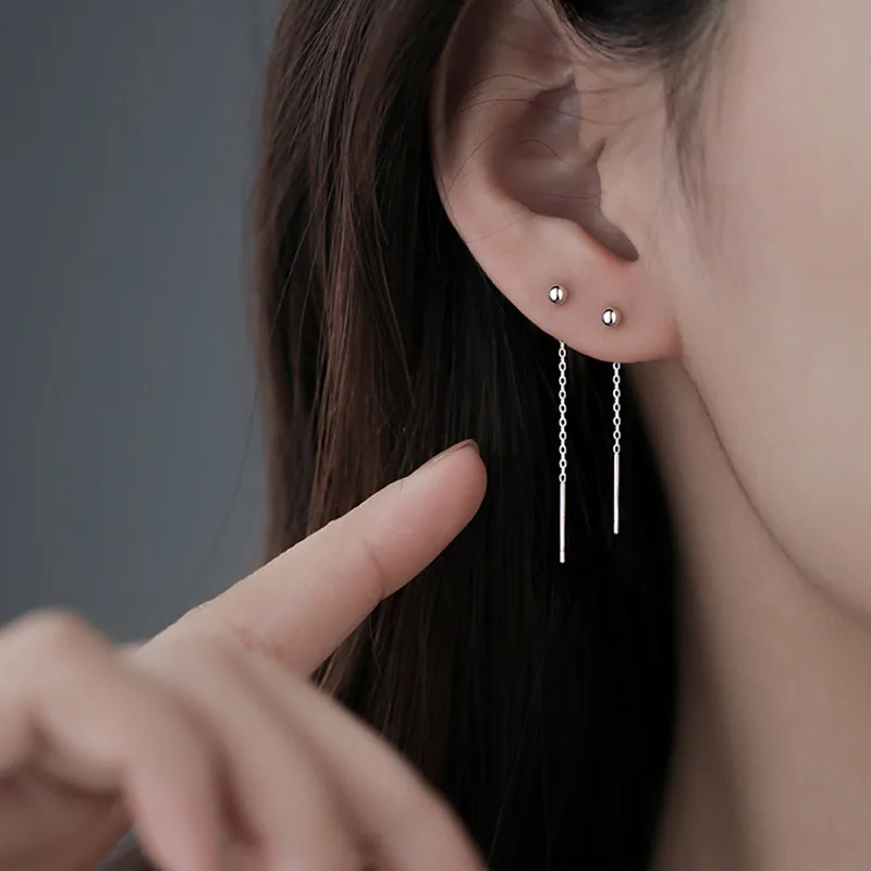 QUIET LOVE Alloy Drop Earrings Women's-14