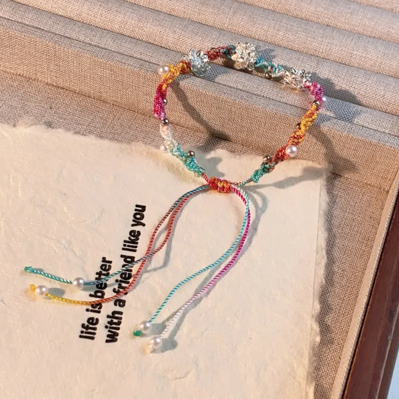 QUIET LOVE Alloy Rope Bracelets Women's-2