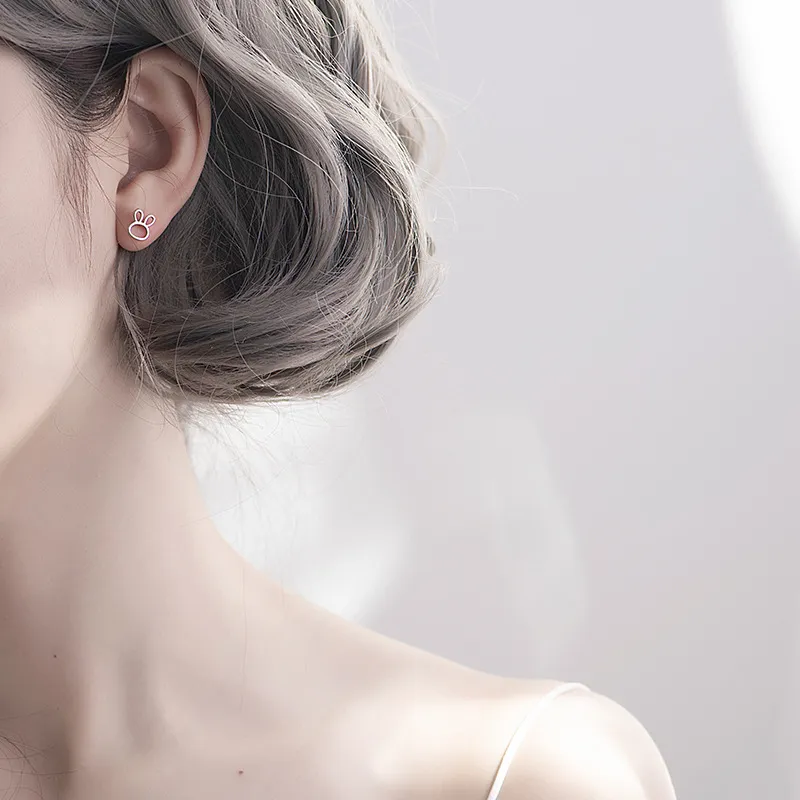 QUIET LOVE Alloy Stud Earrings Women's-1