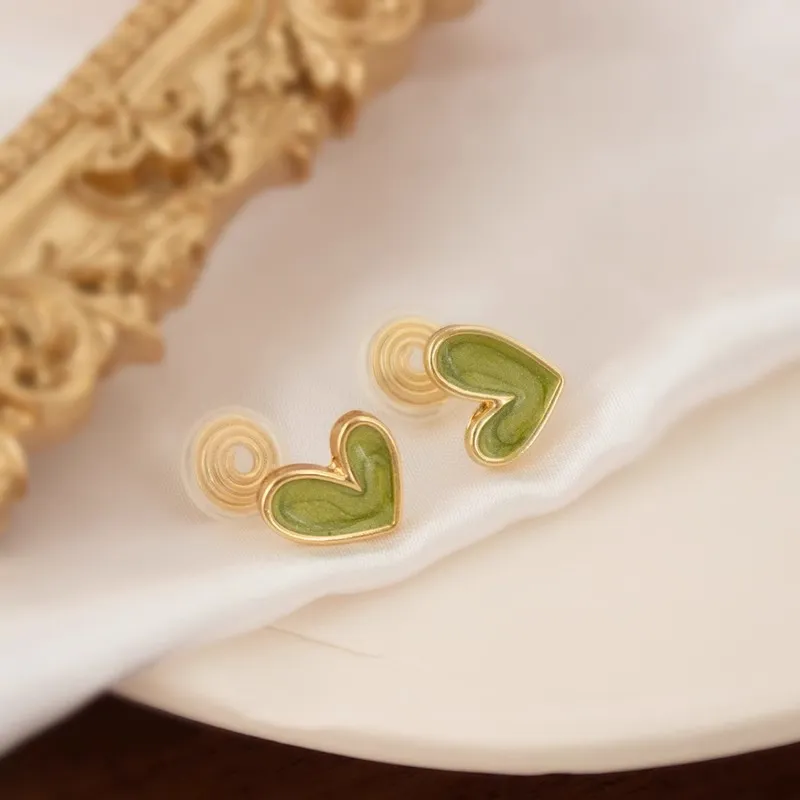 QUIET LOVE Alloy Stud Earrings Women's-2