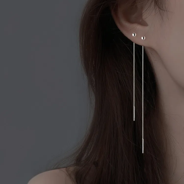QUIET LOVE Alloy Drop Earrings Women's-4
