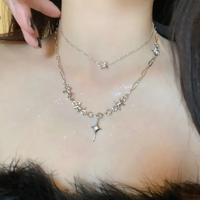 QUIET LOVE Alloy Necklaces Women's-4