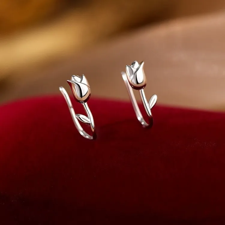 QUIET LOVE Alloy Earrings Women's-2