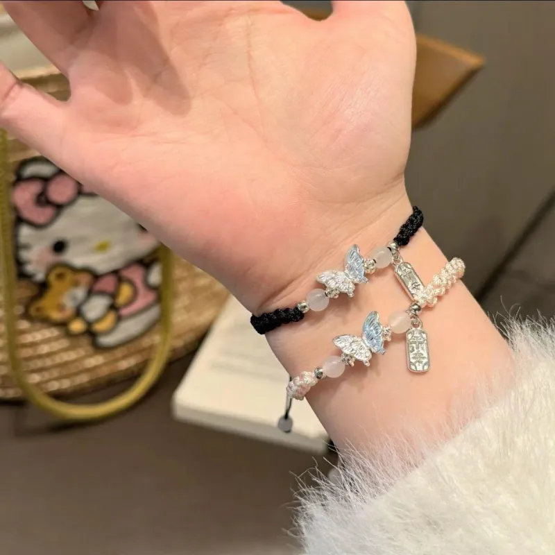 QUIET LOVE Alloy Rope Bracelets Women's-5