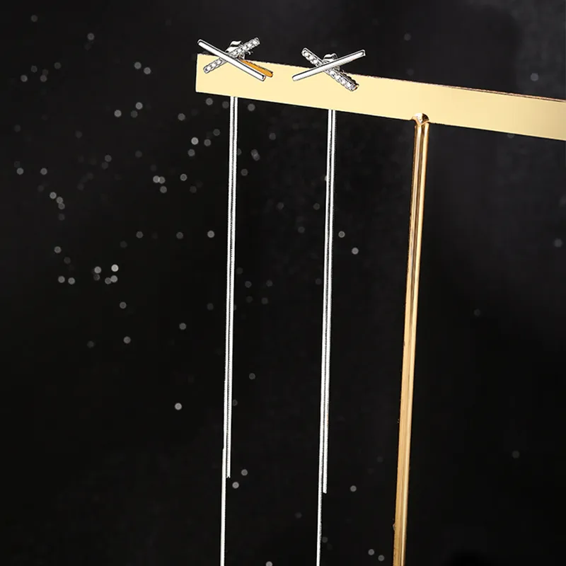 QUIET LOVE Alloy Drop Earrings Women's-4