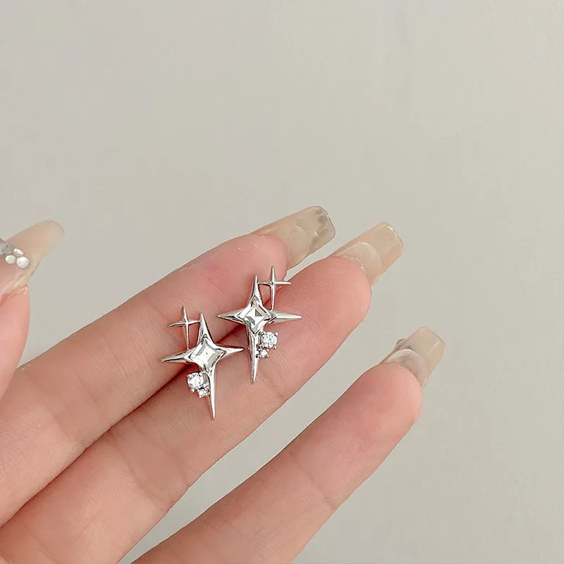 QUIET LOVE Alloy Stud Earrings Women's-4