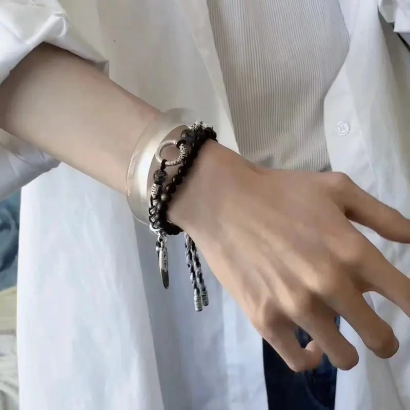 QUIET LOVE Alloy Rope Bracelets Women's-1