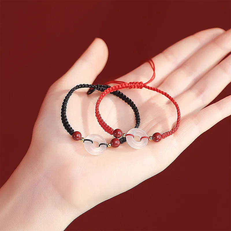 QUIET LOVE Chalcedony Jade Bracelets Unisex-11