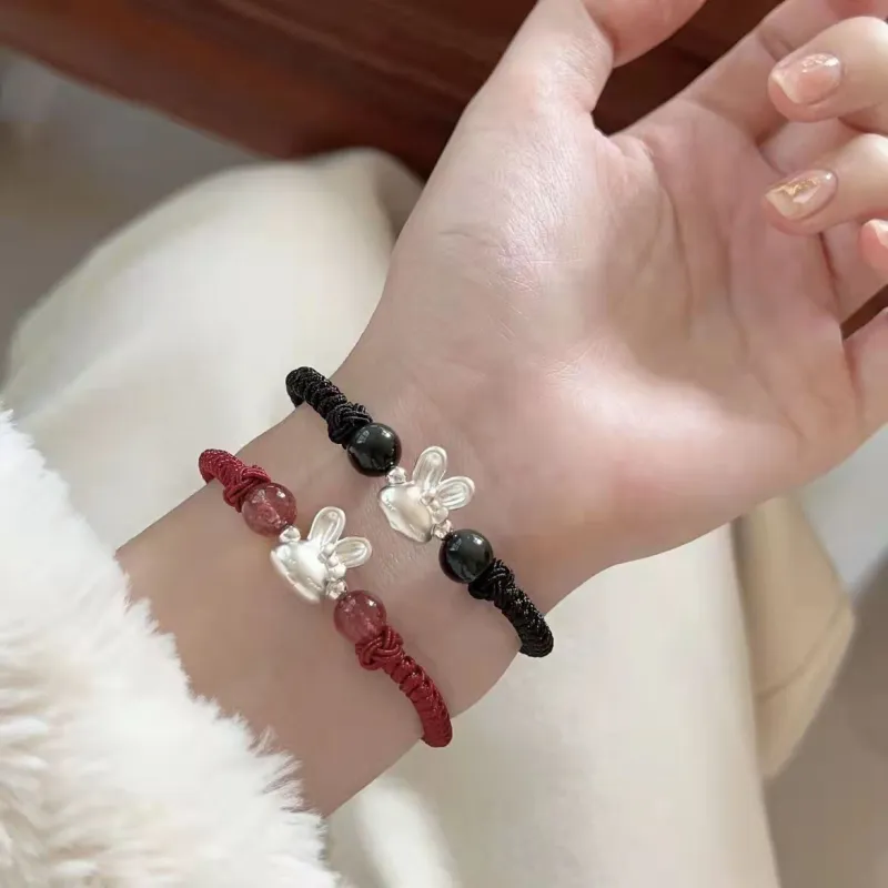 QUIET LOVE Alloy Rope Bracelets Unisex-5