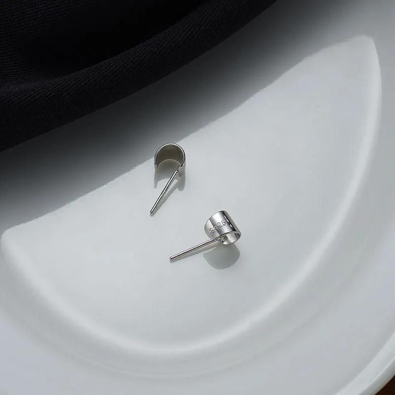 QUIET LOVE S925 Silver Stud Earrings Women's-4