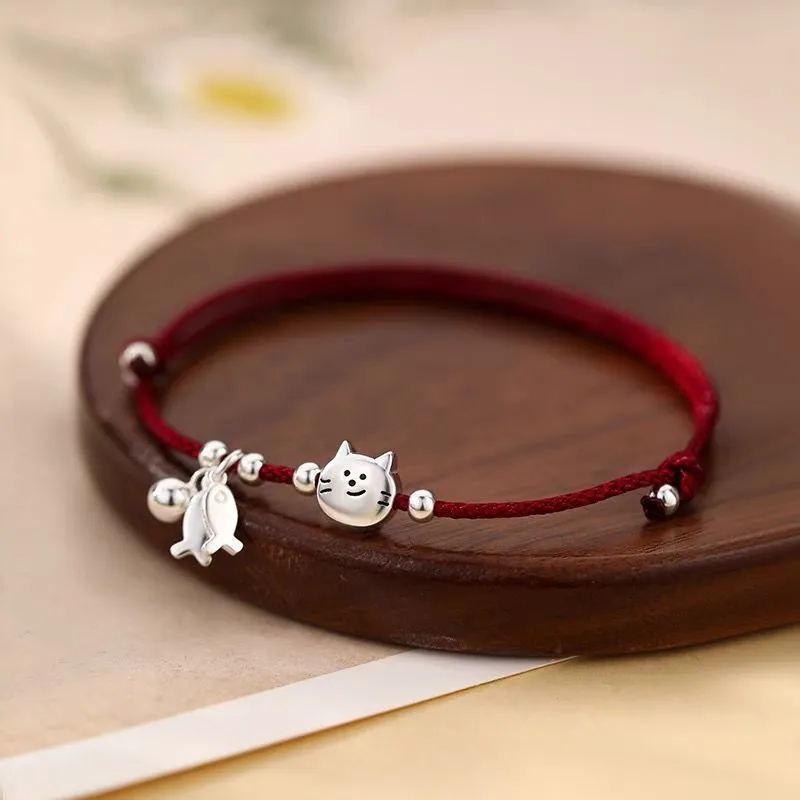 QUIET LOVE Alloy Rope Bracelets Unisex-4