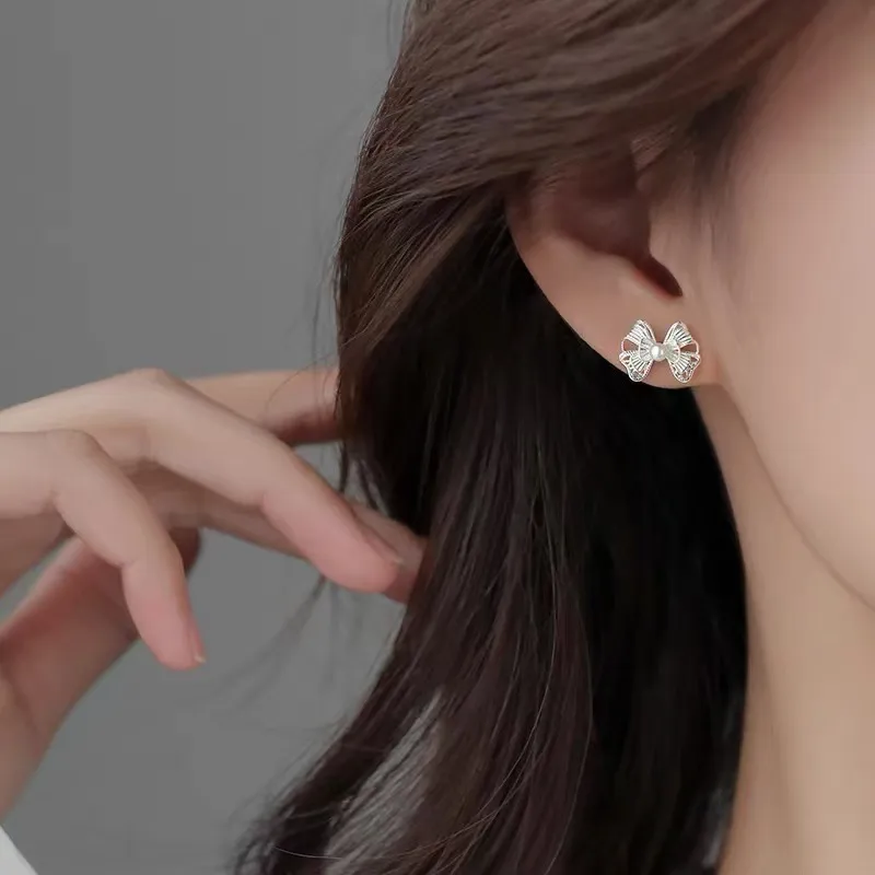QUIET LOVE Alloy Stud Earrings Women's-2