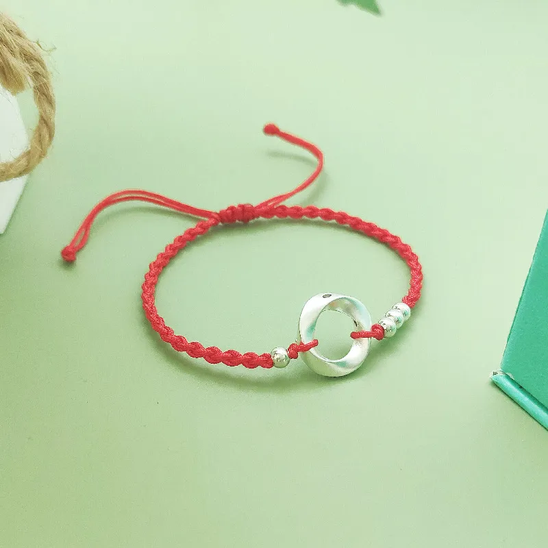 QUIET LOVE 999 Fine Silver Bracelets Unisex-2