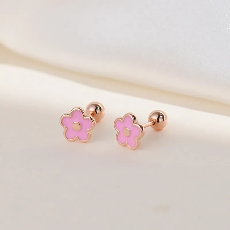 QUIET LOVE S925 Silver Stud Earrings Women's-7