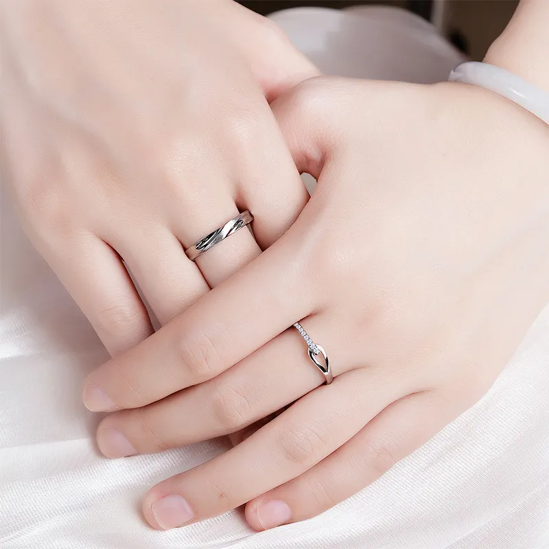 QUIET LOVE S925 Silver Rings Unisex-5