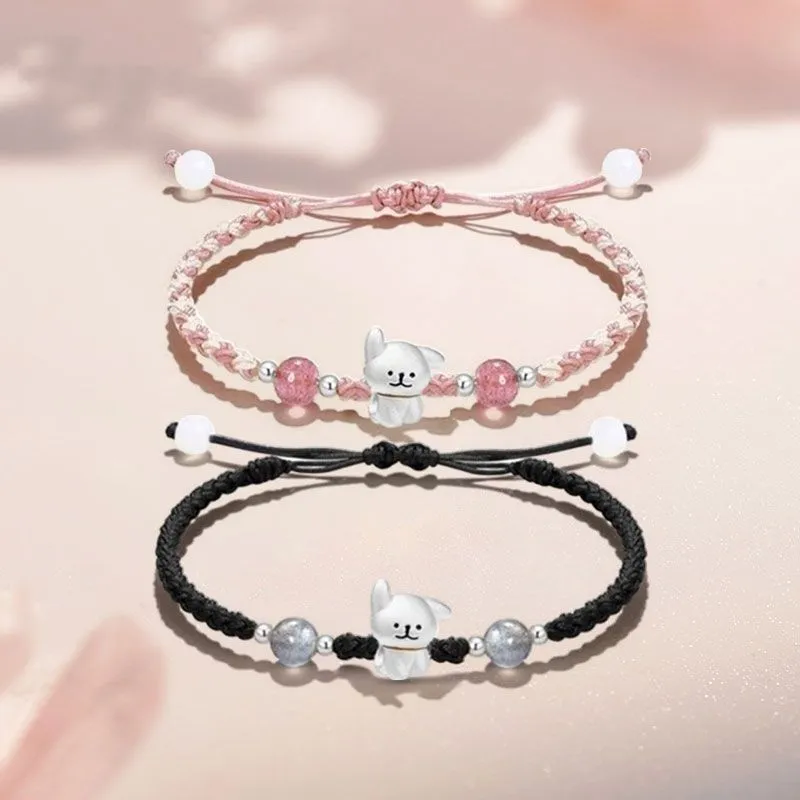 QUIET LOVE Alloy Rope Bracelets Unisex-6