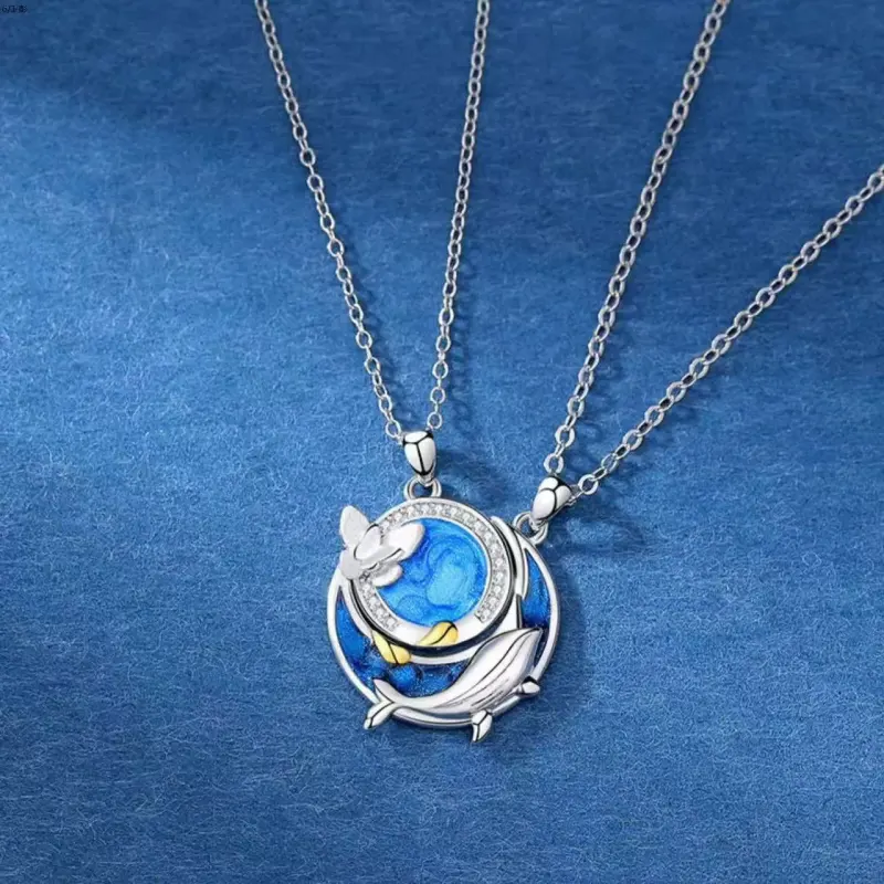 QUIET LOVE Alloy Necklaces Unisex-2