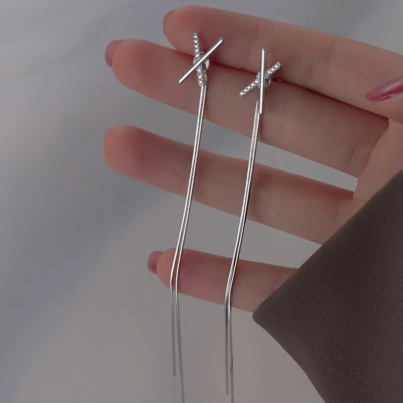 QUIET LOVE Alloy Drop Earrings Women's-6