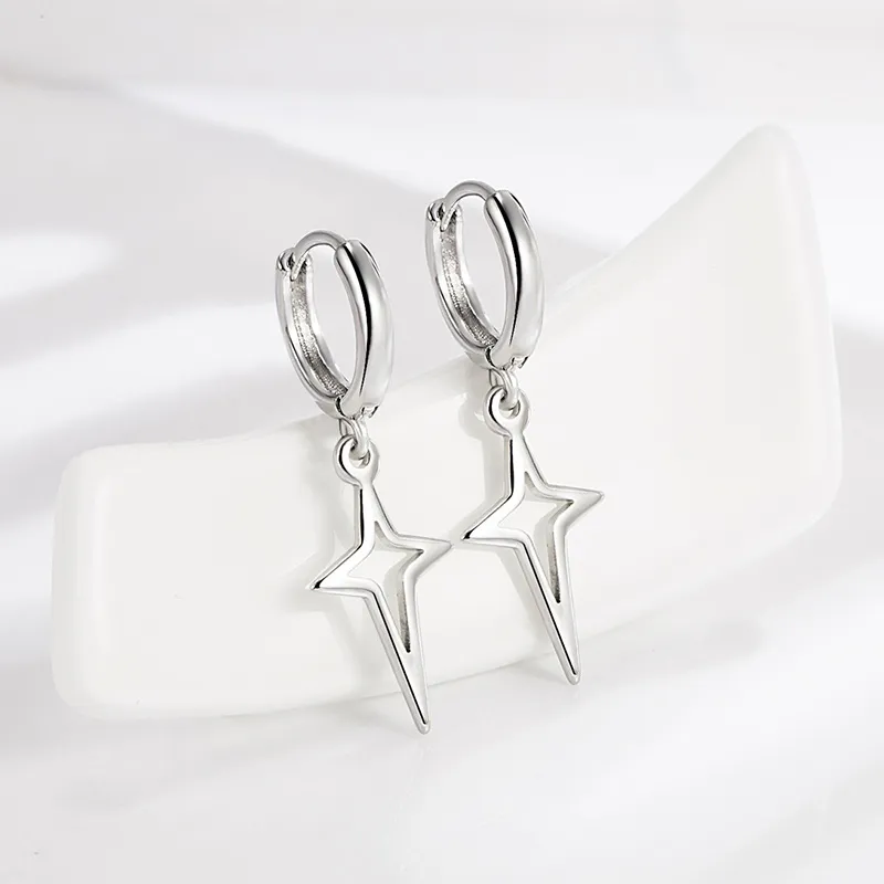 QUIET LOVE Alloy Stud Earrings Unisex-2