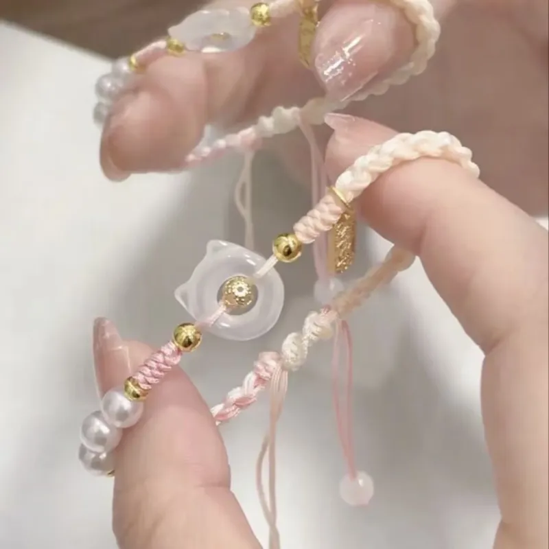 QUIET LOVE Resin Rope Bracelets Unisex-3