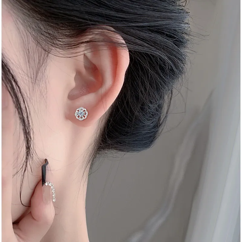 QUIET LOVE Alloy Stud Earrings Women's-3