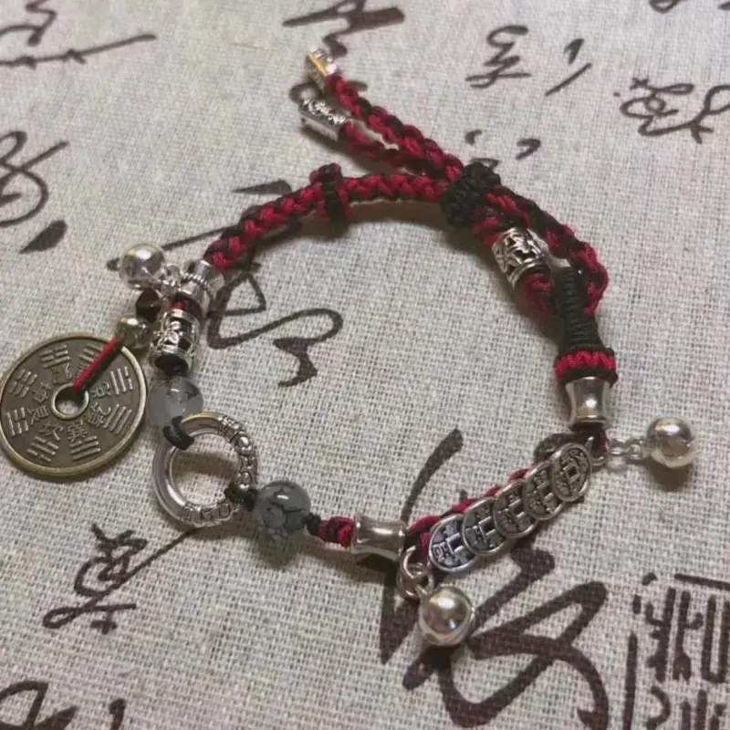 QUIET LOVE Alloy Rope Bracelets Women's-4