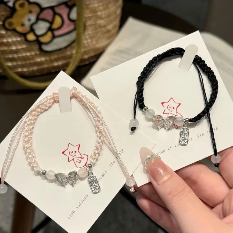 QUIET LOVE Alloy Rope Bracelets Women's-6