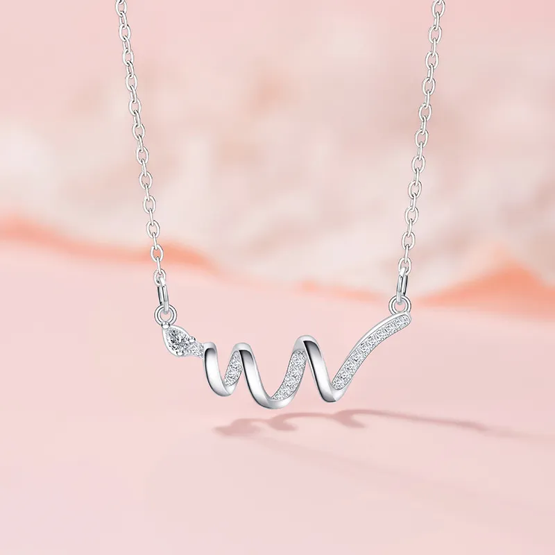 QUIET LOVE Alloy Necklaces Unisex-4