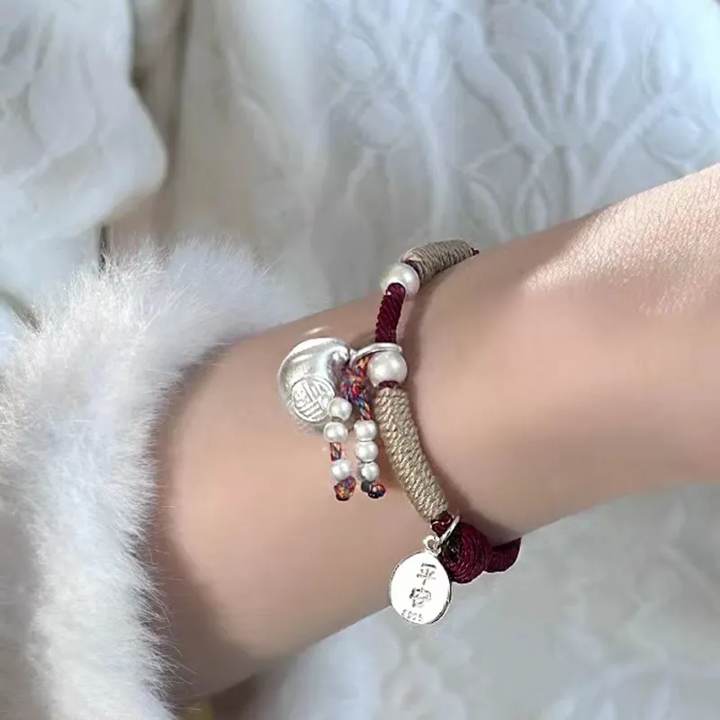 QUIET LOVE Alloy Rope Bracelets Unisex-1